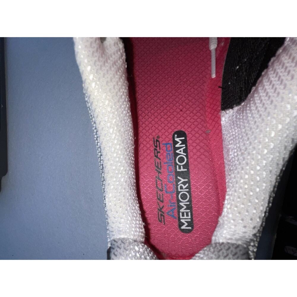 Skechers D’lites Women's Size 9 Memory Black & Pink Suede Sneakers Y2K - Picture 9 of 11